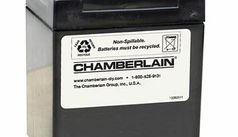 Chamberlain Garage Door Opener Battery