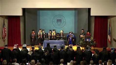 chamberlain graduation dates