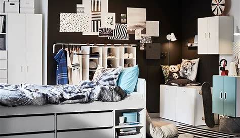 Une chambre d’adolescent agréable et facile à ranger IKEA CA