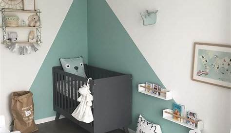 Chambre Bebe Garcon Gris Et Vert Famille Bébé