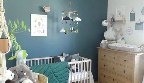 Chambre Bebe Gris Et Vert Inspirant Green Baby Room, Baby