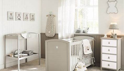Chambre Bebe Taupe Et Lin Idee Deco Blanc