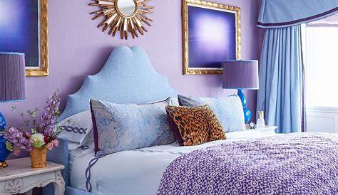 Chambre Bleu Violet 1001+ Idées Pour La Décoration D'une Paon