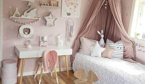 Chambre Fillette Rose Licorne Pour Toddler Bed, Home