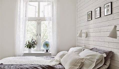 Chambre Mur Lambris Blanc Bois Inviter Le Style Campagne Chic à La Maison