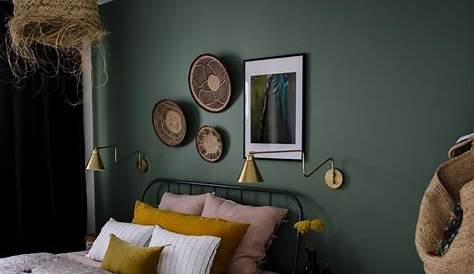 Du vert kaki pour décorer la chambre My Blog Deco