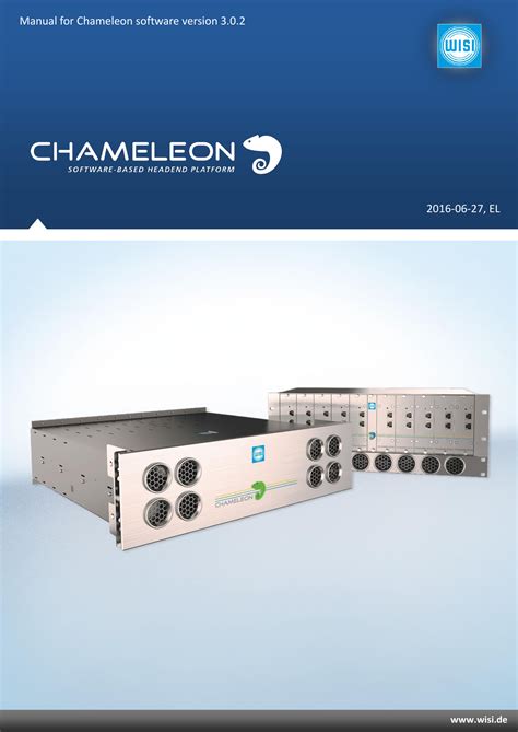 chameleon software manual