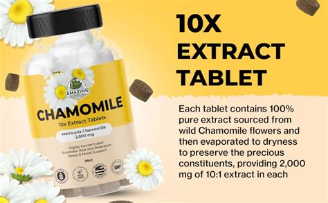 Chamomile Extract Tablets