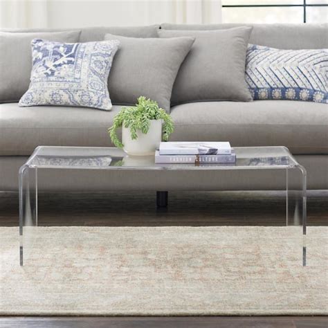 Chamonix Acrylic Large Coffee Table