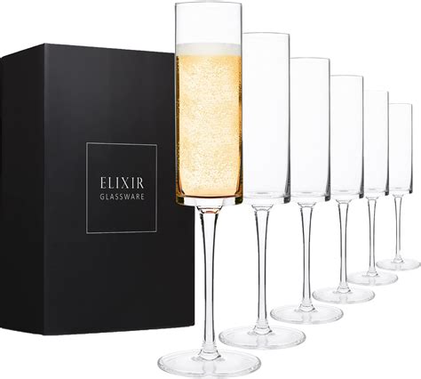 Champagne Glasses Long Stem