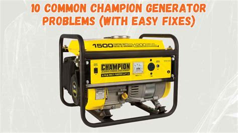Champion Generator Not Making Power