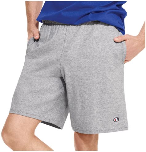 champion jersey shorts mens