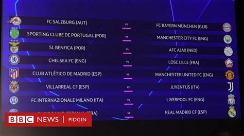 champions league 2021/22 results