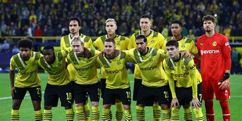 champions league borussia dortmund kader