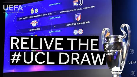 champions league draw youtube