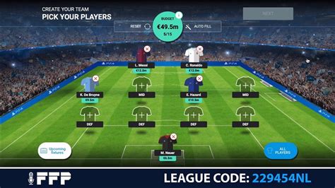 champions league football fantasy