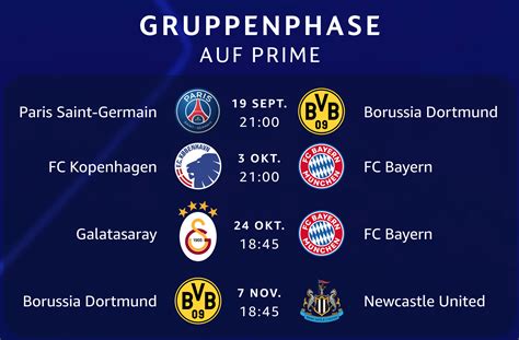 champions league heute bei amazon prime