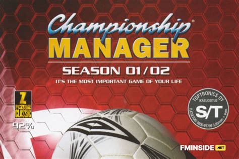 championship manager 01 02 starter kit
