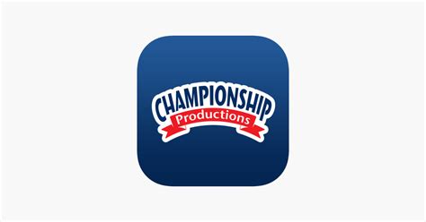 championship productions app