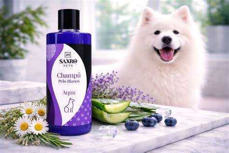 Champú ICA para perros de pelo blanco con Aloe Vera