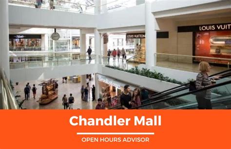 chandler fashion mall hours of operation
