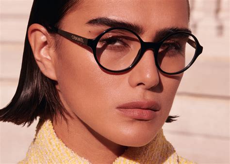 Chanel Prescription Eyeglasses Frame Brown Women CH3261