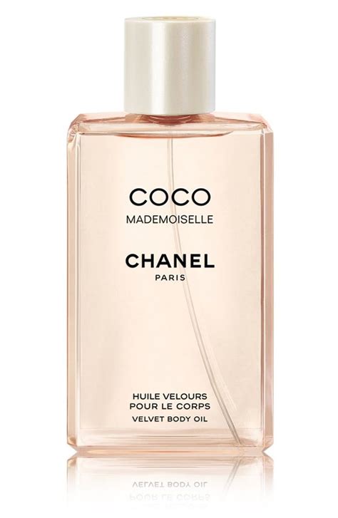 chanel coco body oil spray