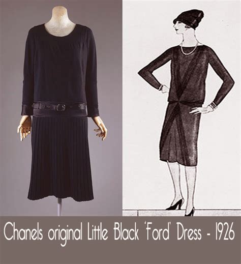 chanel little black dress 1926