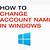 change account name windows 10 pc