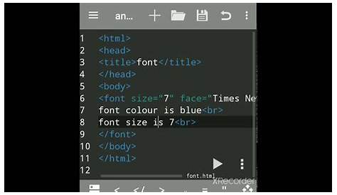Change Font Style In Html How To The Type Using HTML Programming