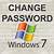 change password win 7