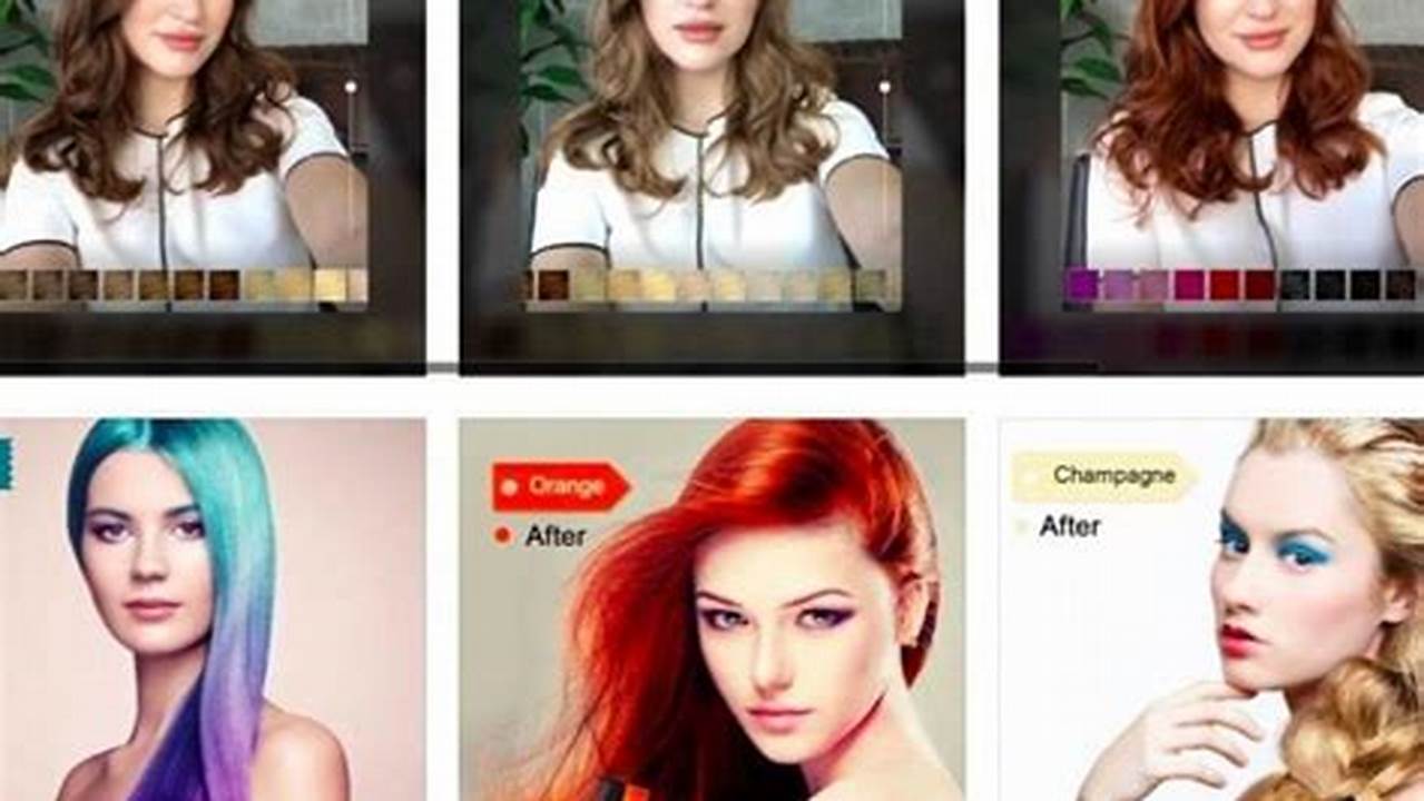 Unleash Your Inner Hair Stylist: Discover the Secrets of Virtual Hair Color Transformation
