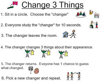 change 3 things