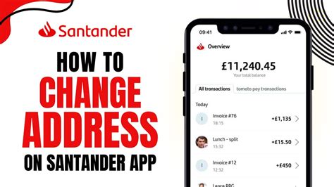 Change Address At Santander