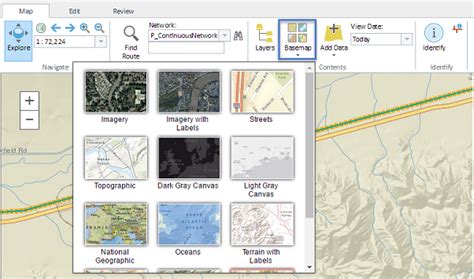 change basemap in arcgis pro