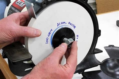 Change Bench Grinder Wheel