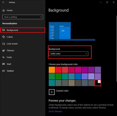 Change Black Background Windows 10
