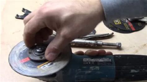 Change Blade In Angle Grinder