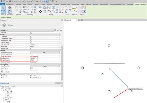 Change Camera Height In Revit Walkthrough