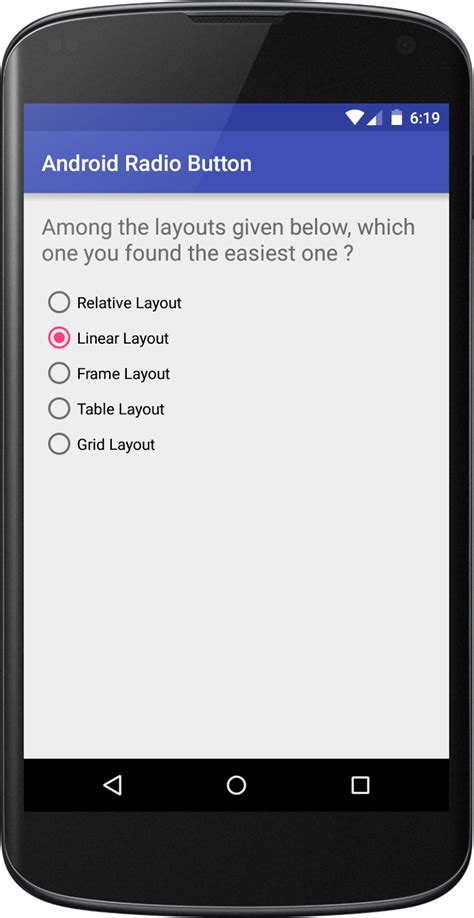 change color radio button android