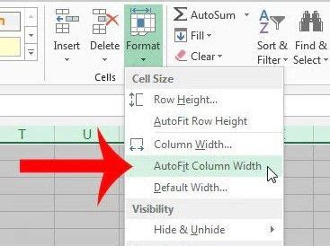change column width in excel mac