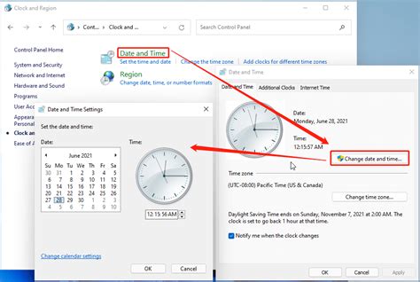 change date and time format win 11