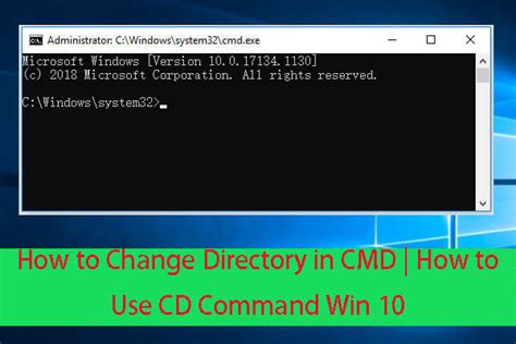 change directory in cmd to desktop