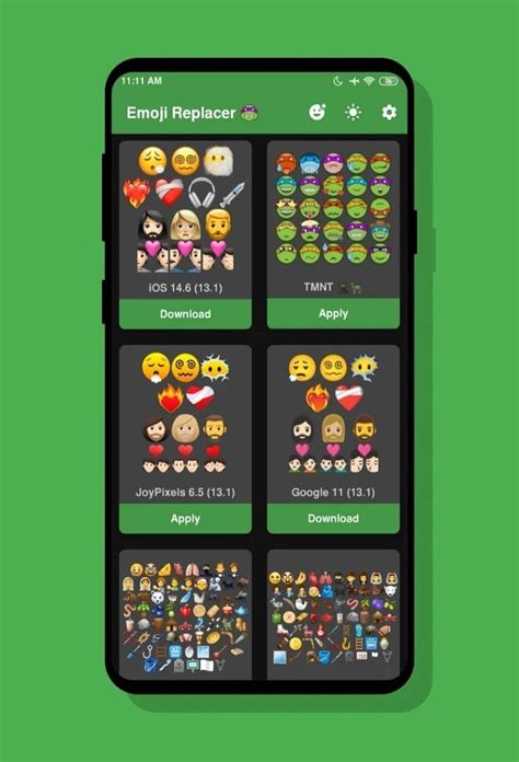 Change Emoji Android