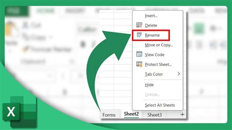 change file name in excel