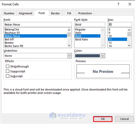 change font in excel to all caps
