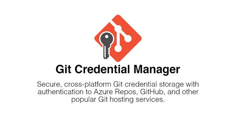 change git credential manager
