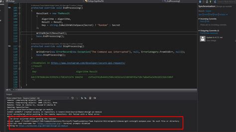 change git username in visual studio