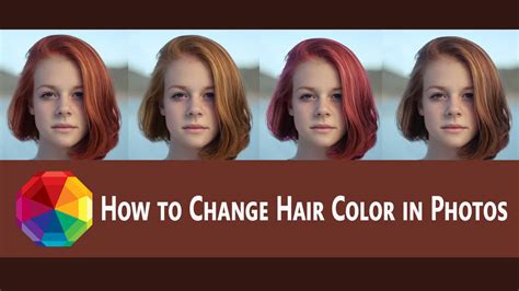 change hair colour in photo free