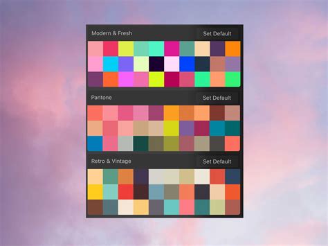 change image color palette online